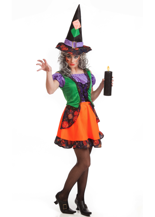 Disfraz de Bruja Calabaza - Disfraces de Halloween y Terror