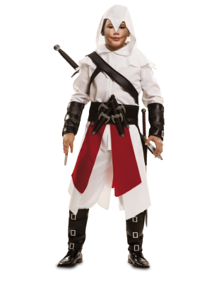 Disfraz de Mercenario Blanco Infantil - Disfraces de Videojuegos