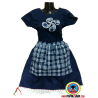 Conjunto Arrantzale Azul Cuadros Infantil - Trajes Arrantzale Niña