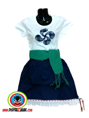 Conjunto Arrantzale Lauburu - Trajes Arrantzale Mujer