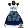 Conjunto Arrantzale Eguzkilore Cuadros - Trajes Arrantzale Mujer