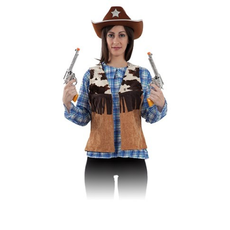 Chaleco de Vaquero Vaca Mujer - Corpiños y Chalecos
