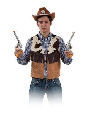 Chaleco de Vaquero Vaca - Corpiños y Chalecos