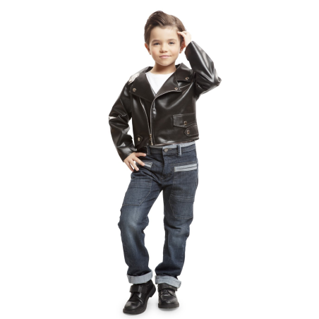 Chaqueta Motero Grease Infantil - Disfraces años 50-60 (Grease)