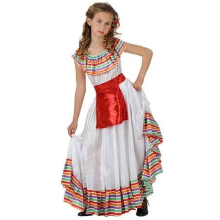 Disfraz de Mejicana Infantil - Disfraces Mexicanos