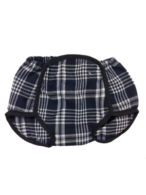 Cubrepañal de Cuadros - Trajes Vascos Bebe