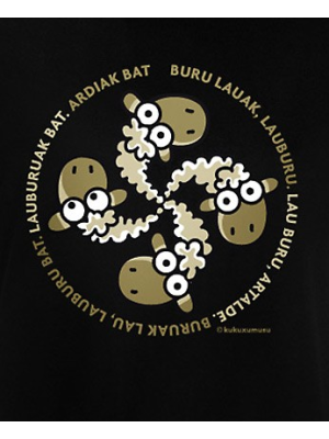 Camiseta kukuxumusu Lauardi - Camisetas Kukuxumusu Adulto