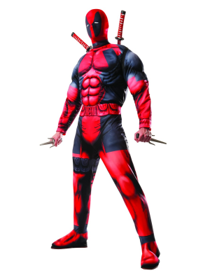 Costume De Deadpool De Luxe