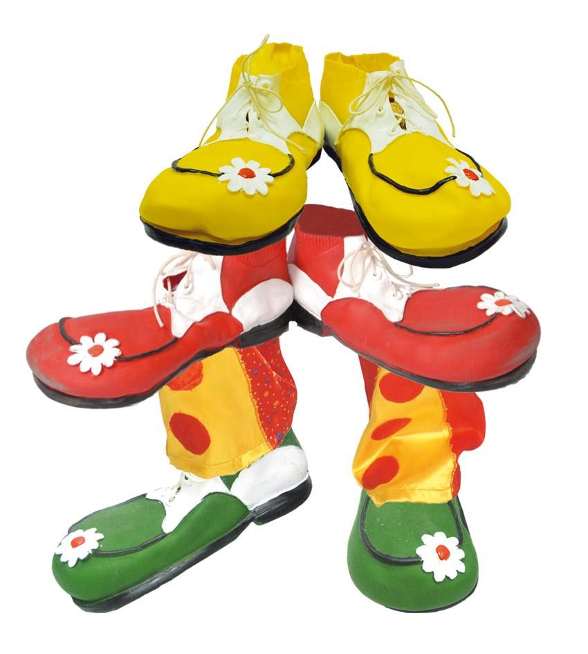 Comprar Zapatos de Payaso Infantil Zapatos y Cubrezapatos
