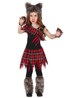 Disfraz de Loba Niña - Disfraces de Halloween Infantiles