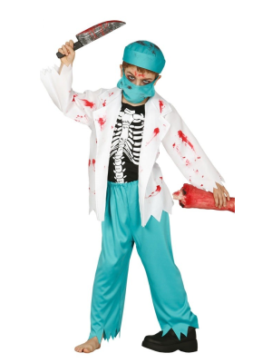Disfraz de Zombie Doctor Infantil - Disfraces de Halloween Infantiles