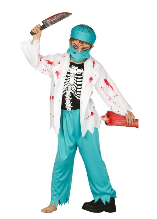 Disfressa De Metge Zombie Nen