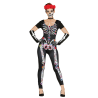Disfraz de Esqueleto Colores para Mujer - Disfraces Halloween Calaveras