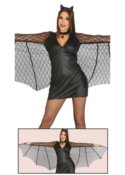 Disfraz de Murcielago para Mujer - Disfraces de Animales Adultos