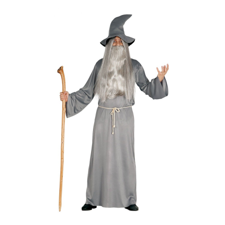 Disfraz de Mago Gris - Disfraces de Brujas y Hechiceros para Hombre