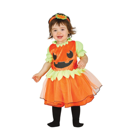 Disfraz de Calabaza Vestido Baby - Disfraces de Halloween y Terror