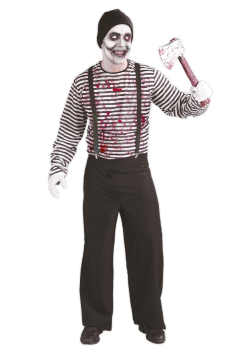 Disfraz de Mimo Asesino - Disfraces de Halloween y Terror