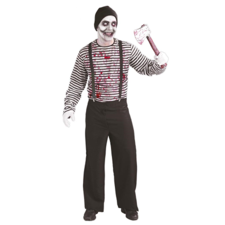 Disfraz de Mimo Asesino - Disfraces de Halloween y Terror