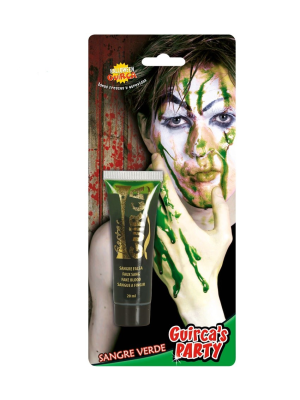 Sangre Falsa Verde - Maquillaje y Caracterizacion