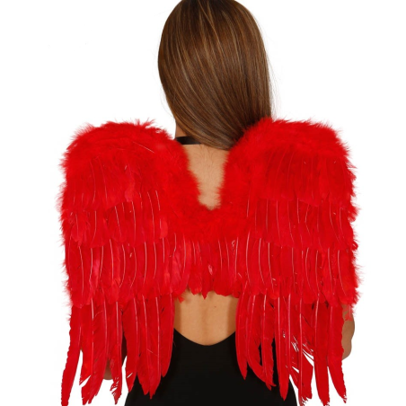 Alas de Plumas Roja 50cm - Alas
