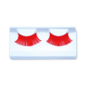 Pestañas Jumbo rojas - Maquillaje y Caracterizacion
