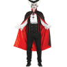 Capa Negra con Forro Rojo y Cuello - Capas
