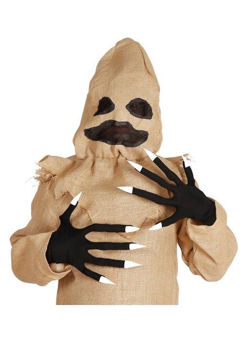 Guantes Negros con Dedos Largos - Guantes