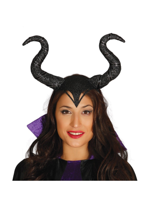 Comprar Cuernos de Hada Malvada con Diadema por solo 4.50€ – Tienda de disfraces online