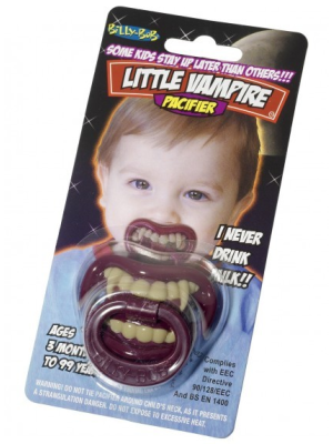 Chupete con Colmillo de Vampiro - COMPLEMENTOS POR CATEGORIA