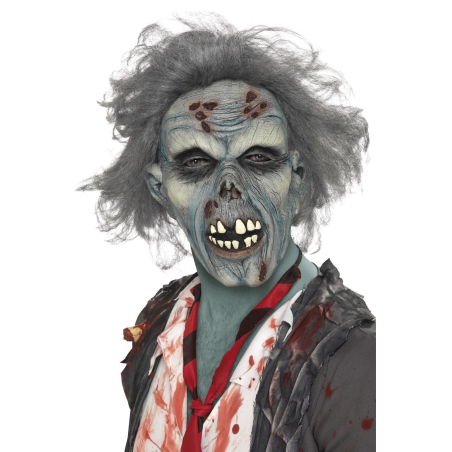 Mascara Zombie Gris - Mascaras y Antifaces
