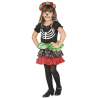 Disfraz de Catrina Colores Bebe - HALLOWEEN