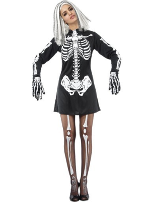 Disfraz de Esqueleto Vestido - Disfraces de Halloween