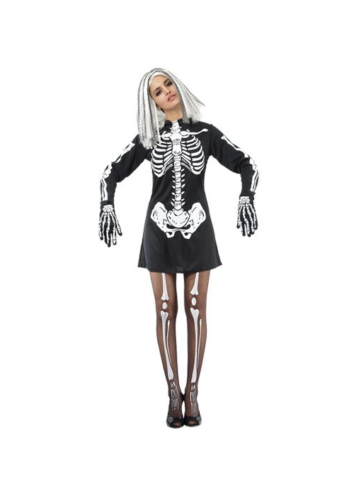 Disfraz de Esqueleto Vestido - Disfraces de Halloween