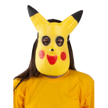 Mascara de Chinchilla Pikachu - Mascaras y Antifaces