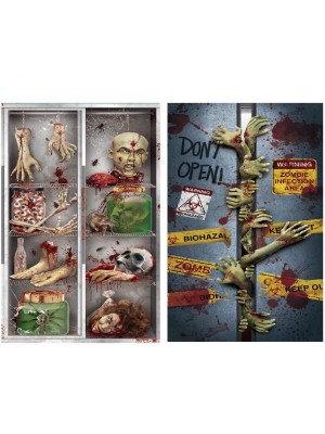 Poster de Puertas Terror - Cuadros, Siluetas y Posters