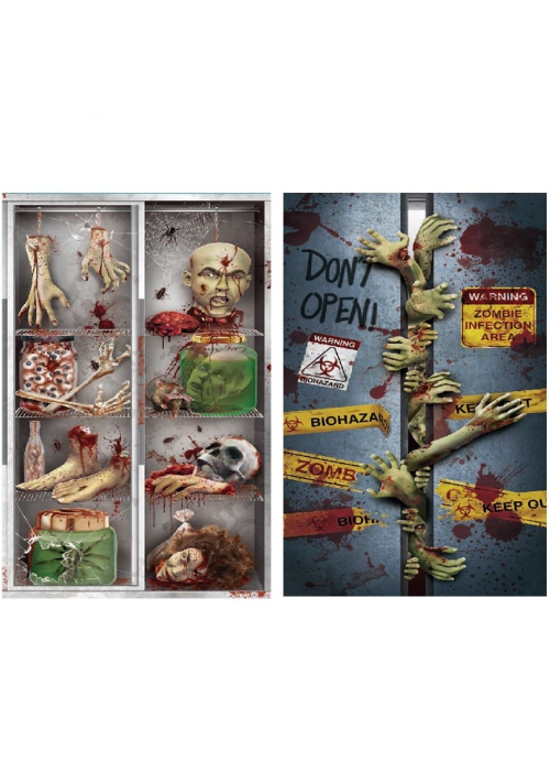 Poster de Puertas Terror - Cuadros, Siluetas y Posters