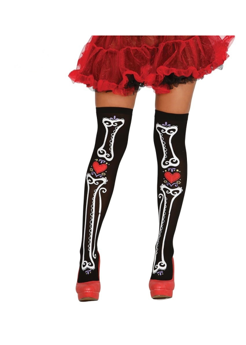Medias de Huesos Catrina - Medias y Pantys