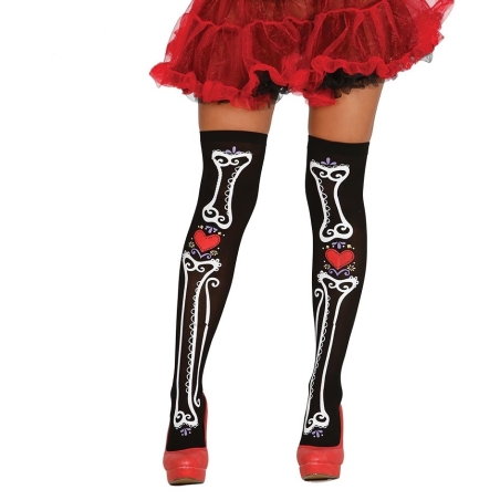 Medias de Huesos Catrina - Medias y Pantys