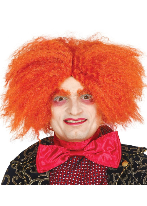 Peluca Sombrerero Naranja - Pelucas
