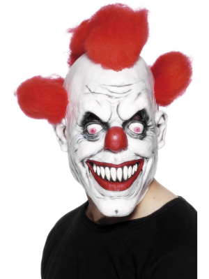 Mascara Payaso Asesino Rojo - Mascaras de Payasos Asesinos
