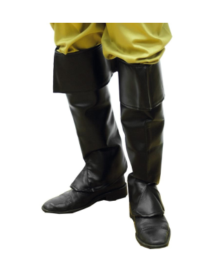Cubrebotas Negro - Complementos para Disfraces