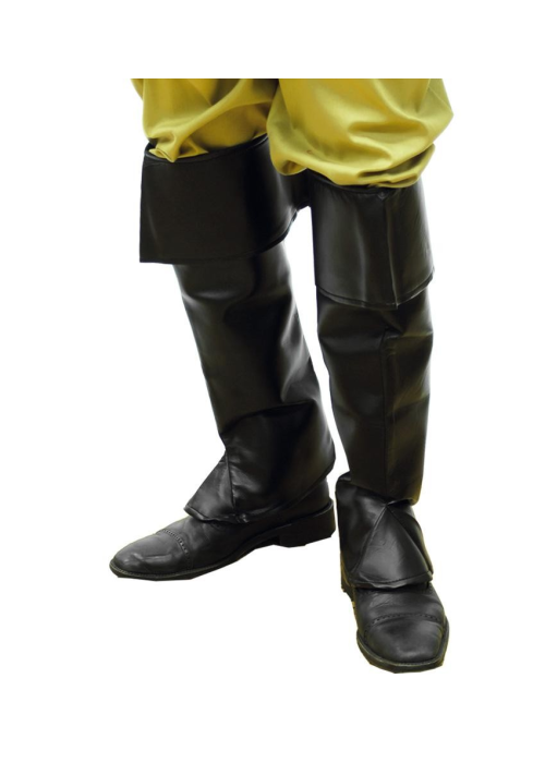 Cubrebotas Negro - Complementos para Disfraces