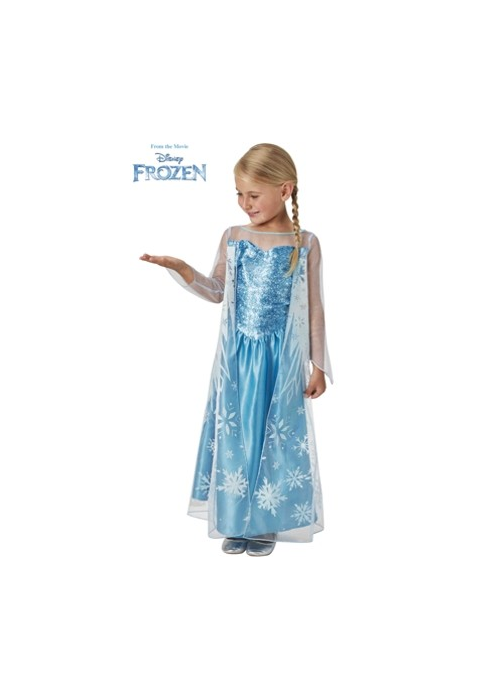 Vestit d'Elsa amb una Capa Clàssic Infantil