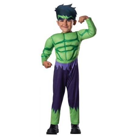 Disfraz de Hulk Bebe - DISFRACES PARA BEBES