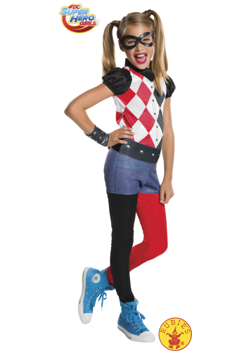 Disfraz de Harley Quinn SHG Infantil - Disfraces para Niña