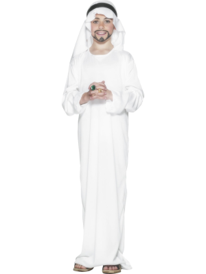 Comprar Disfraz de Jeque Blanco Infantil - Disfraces de Arabe para Niño