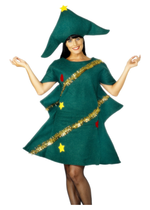 Disfraz de Arbol de Navidad - Disfraces Navideños Adultos