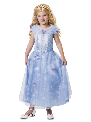 Disfraz de Princesa Azul Mariposas Infantil - Disfraces de Cine y TV para Niñas