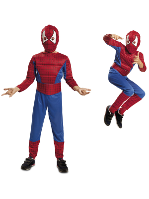 Disfraz de Spider Heroe Musculoso Infantil - Disfraces de Superheroes para Niños