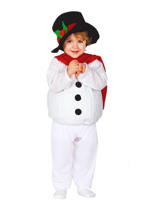 Disfraz de Muñeco de Nieve Bebe - Disfraces Navideños para Bebes